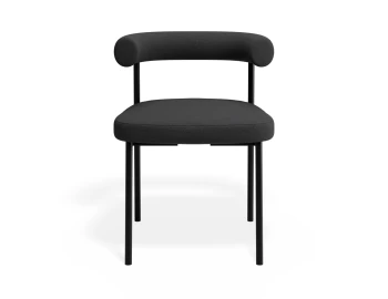 Marlowe Diningchair Black Anthracite