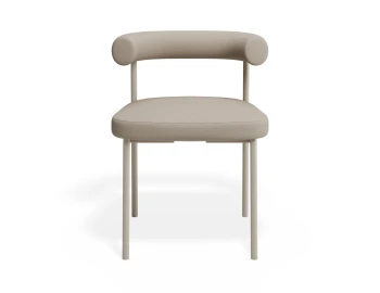 Marlowe Diningchair Grey Fawnbeige