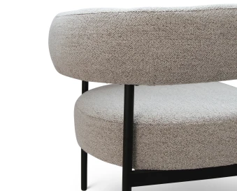 Marlowe Lounge Chair Oyster Grey