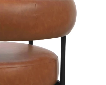 Marlowe Lounge Chair Retro Brandy