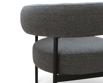 Marlowe Lounge Chair Stone Grey
