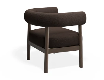Marlowe Loungechair Brown Cacao