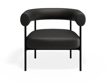 Marlowe Loungechair Black Blackpu
