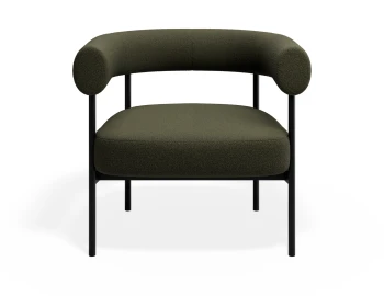 Marlowe Loungechair Black Green
