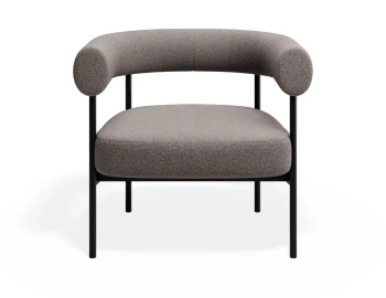 Marlowe Loungechair Black Oyster