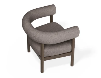 Marlowe Loungechair Brownv3 Oyster