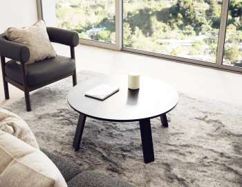 Mateo Coffeetable 90d Black Residential