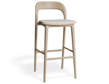 Miav2 Barstool Ash Herringbone