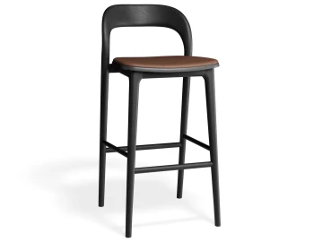 Miav2 Barstool Black Tan