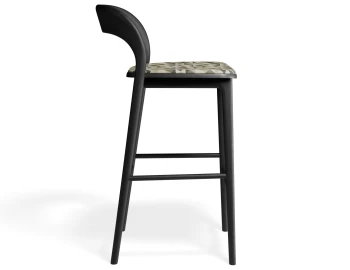 Miav2 Barstool Black Eucalyptpyramid