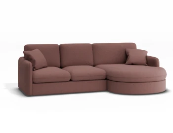Monte 2seaterpillow Mediumchaise Right Desirecoral