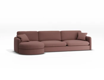 Monte 4seaterpillow Smallchaiseleft Desirecoral