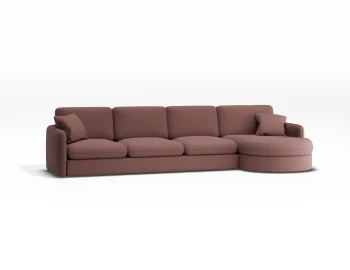 Monte 5seaterpillow Smallchaise Desirecoral