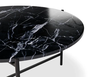 Nexus Marble Coffee Table 0006 Black Marble