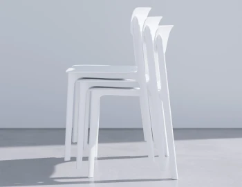 Notion Chair Stacking White Product