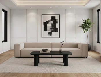 Orbix Black Coffee Table