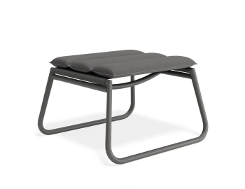 Paloma Footrest Charcoal Darkgrey