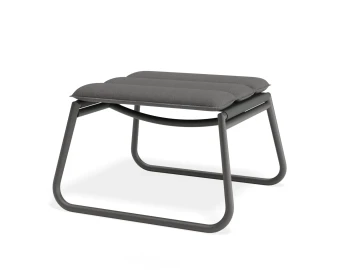 Paloma Footrest Charcoal Darkgrey