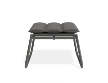 Paloma Footrest Charcoal Darkgrey