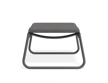 Paloma Footrest Charcoal Darkgrey