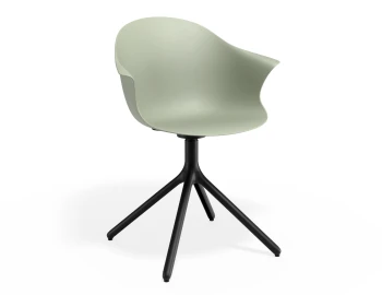 Pebble Armchair Greenseat Swivelbase