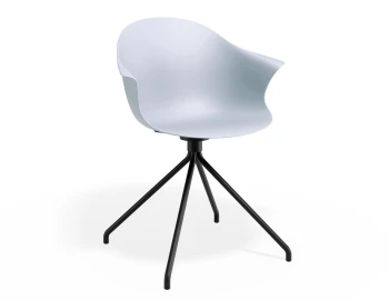 Pebble Armchair Palebluev3seat Pyramidfixed