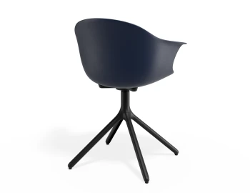 Pebble Armchair Navyseat Swivelbase