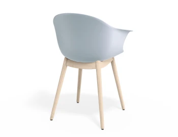 Pebble Armchair Palebluev3seat Beechbase