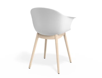 Pebble Armchair Whiteseat Beechbase