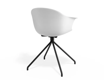 Pebble Armchair Whiteseat Pyramidfixed