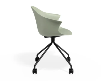 Pebble Armchair Greenseat Pyramidcastors