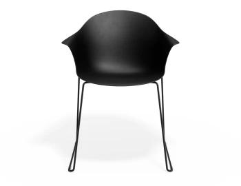 Pebble Armchair Blackseat Sledblack