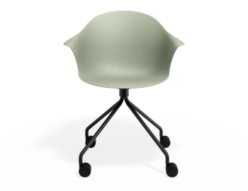 Pebble Armchair Greenseat Pyramidcastors