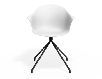 Pebble Armchair Whiteseat Pyramidfixed