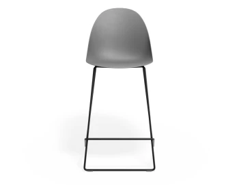 Pebble Kitchenstool Greyseatv2 Blackframe