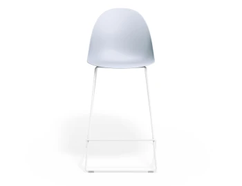 Pebble Kitchenstool Palebluev3seat Whiteframe