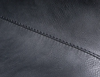 Black Leather Close Up Seam