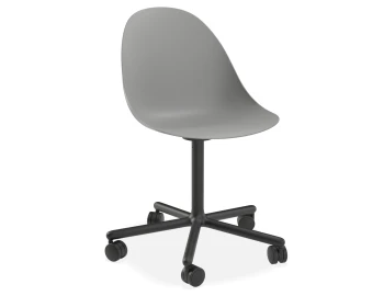 Grey Swivel Castor Pebble Main