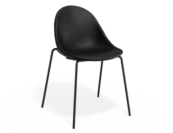 Pebble Chair Blackpuseat 4postblack