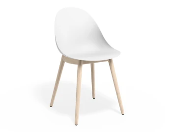 Pebble Chair Whiteseat Beechbase
