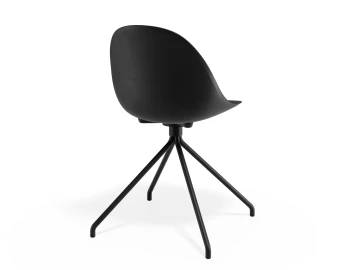 Pebble Chair Blackseat Pyramidfixed