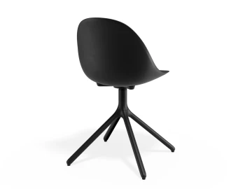 Pebble Chair Blackseat Swivelbase