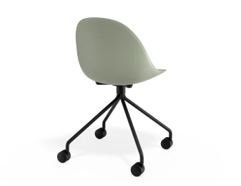Pebble Chair Greenseat Pyramidcastors