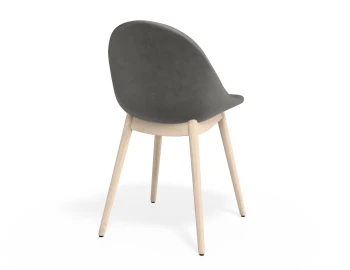 Pebble Chair Greypuseat Beechbase