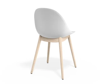 Pebble Chair Whiteseat Beechbase