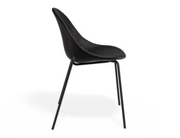 Pebble Chair Blackpuseat 4postblack