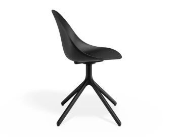 Pebble Chair Blackseat Swivelbase