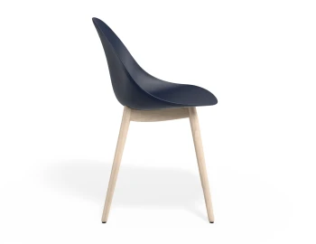 Pebble Chair Navyseat Beechbase