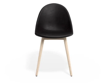 Pebble Chair Blackpuseat Beechbase