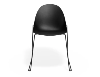 Pebble Chair Blackseat Sledblack